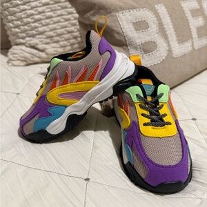 Colorful Athletic Toddler Sneakers